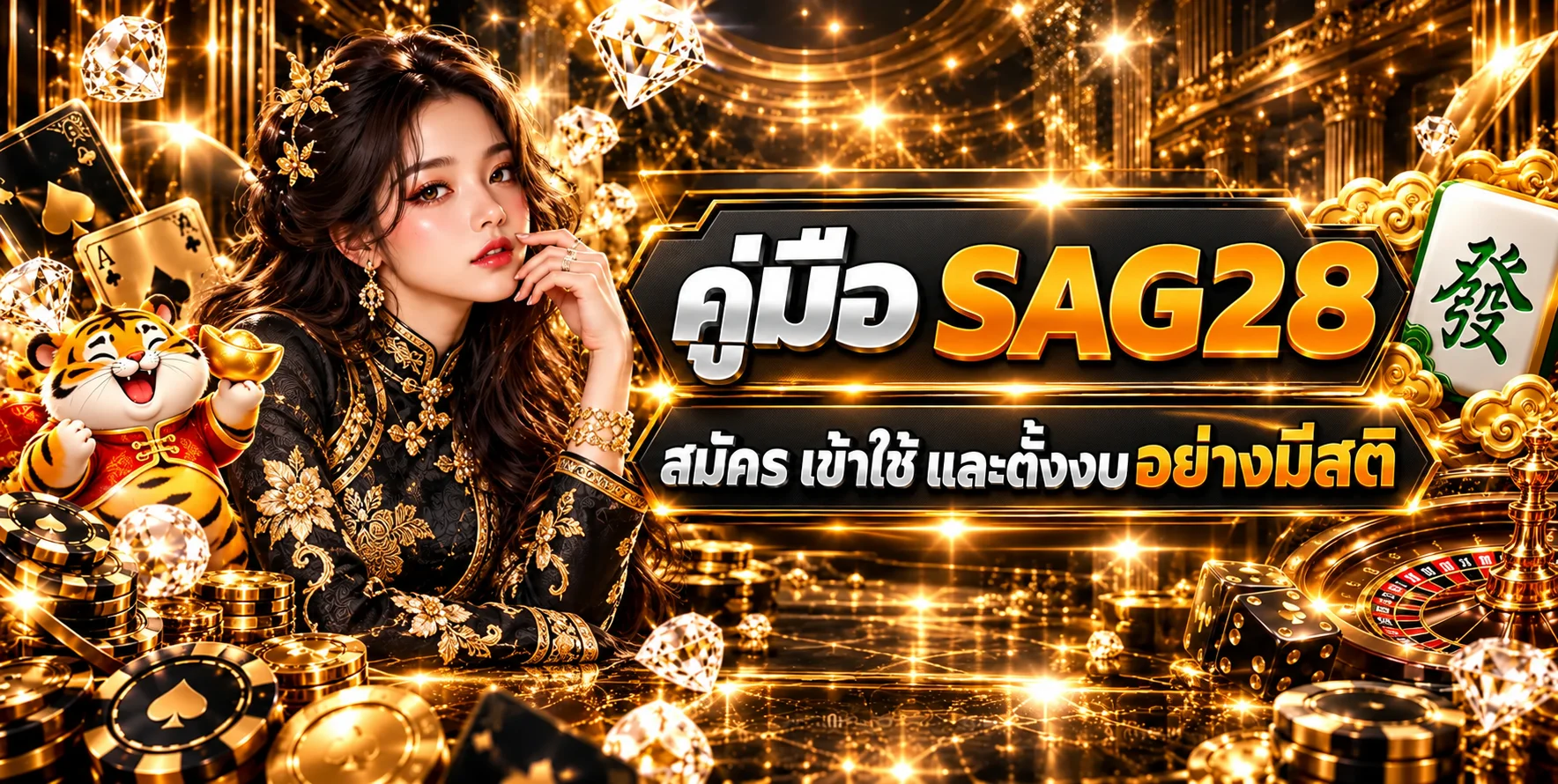 SAG28 คู่มือสมัคร เข้าใช้ และตั้งงบอย่างมีสติ